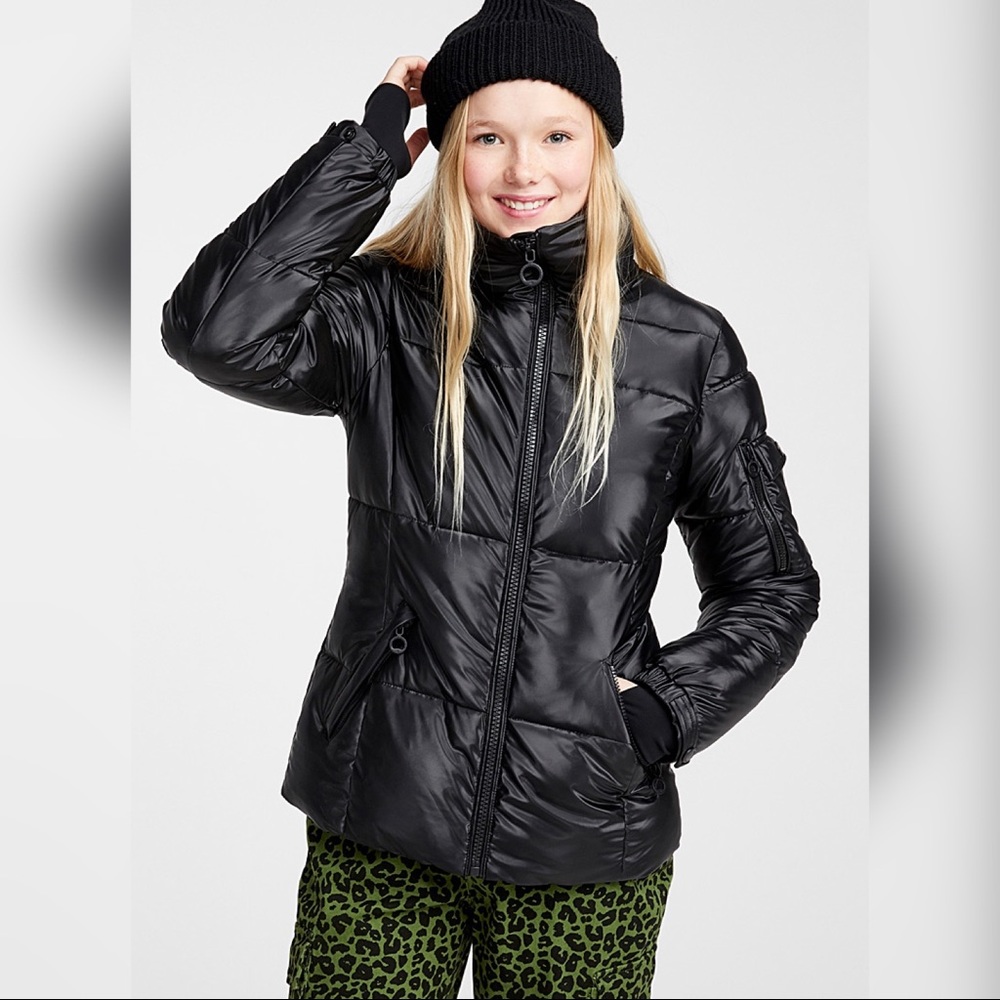 Noize Shiny Puffer Jacket